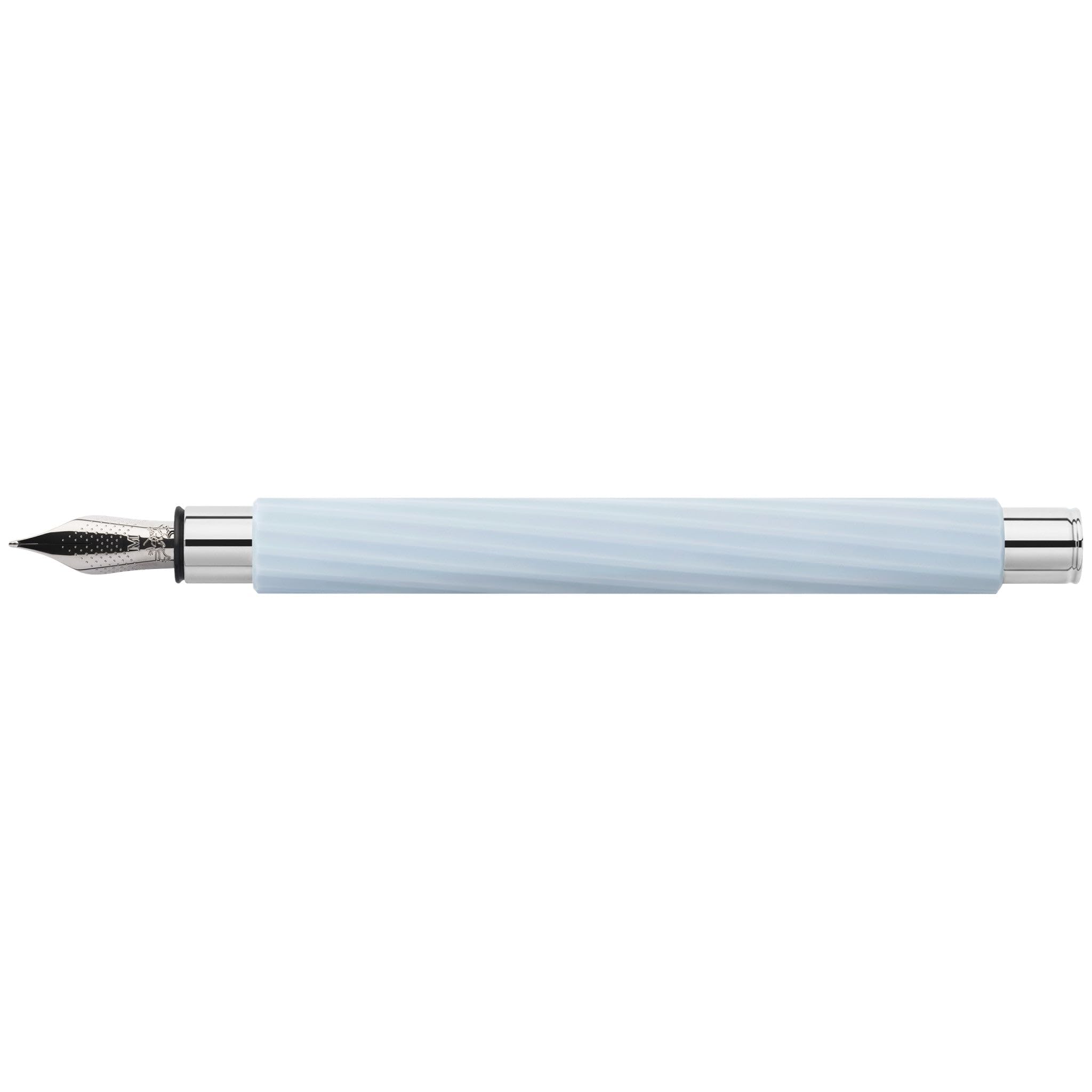 Faber-Castell Ambition Füllfederhalter, kursives Eisblau, Medium