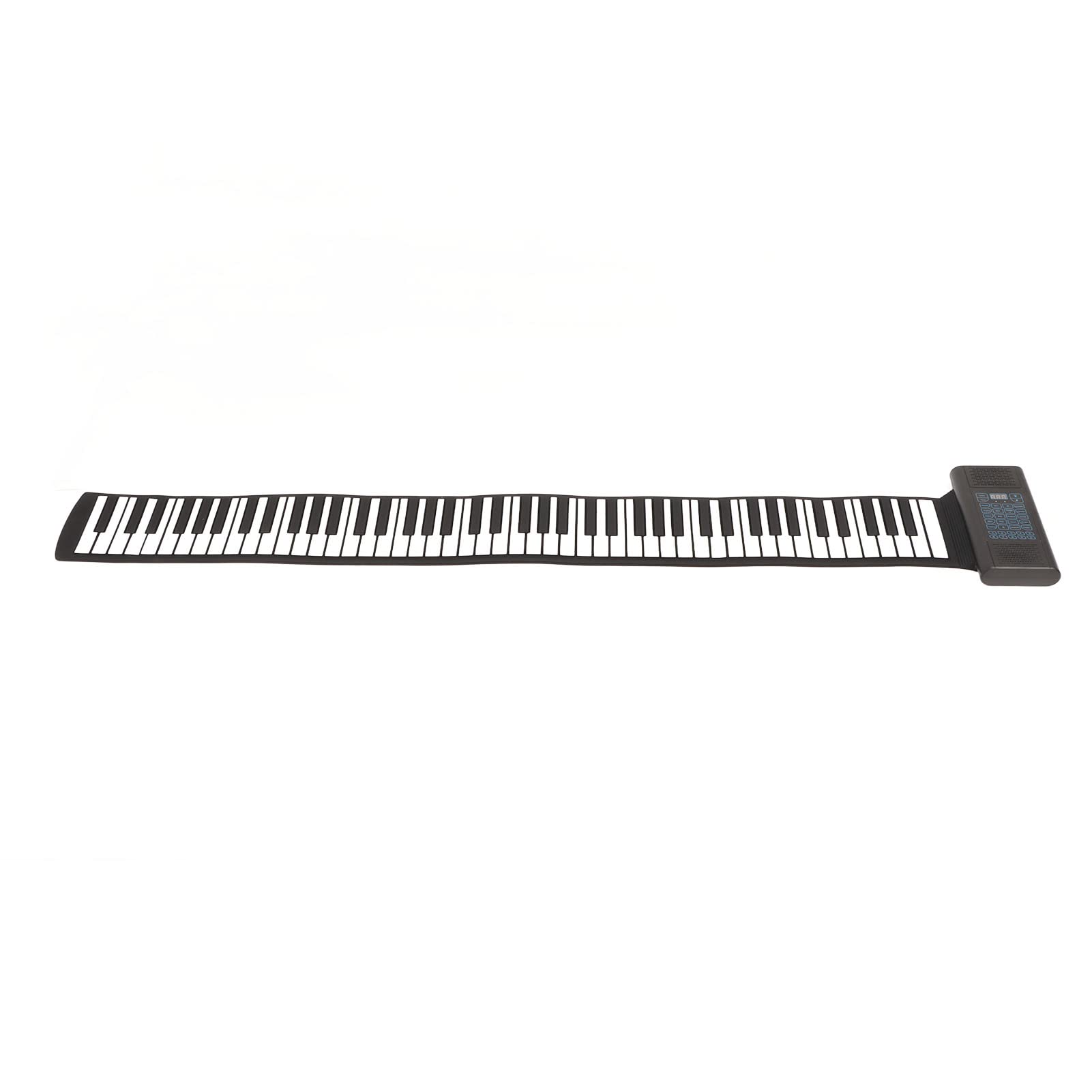 Zwinąć Przenośne 88-key Pianino z funkcją MIDI, ładującym, Wyświetlaczem LED i Podwójnymi Głośnikami od Wieków (wtyczka UE)