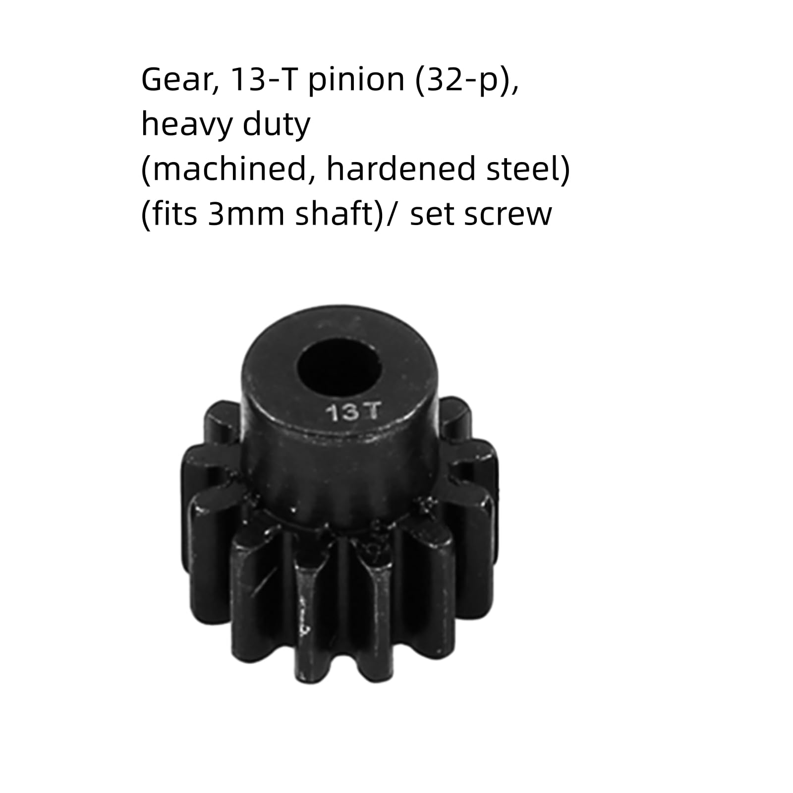 Set Di Ingranaggi Pignone 10 Pezzi, Set Di Ingranaggi Motore In Acciaio - Foto 2