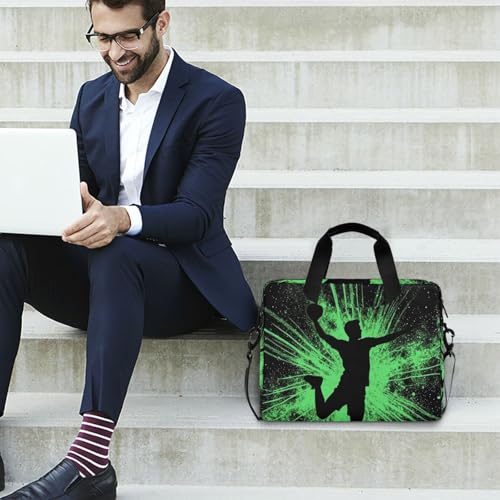 Bolsa para portátil con asa y correa, 15.6 pulg miniatura 2