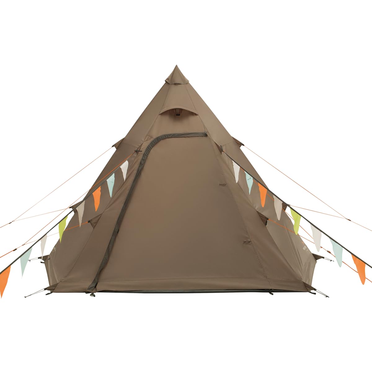 Easy Camp Otra Tenda Tippata per 4 Persone, 300 x 275 cm, Marrone