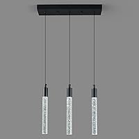 Vista 28 de Kitchen Island Lighting Modern Light Fixture Kitchen Island Pendant Light Dimmable LED Chrome Mini Pendant Lighting Dinning Room Living Room Chrome
