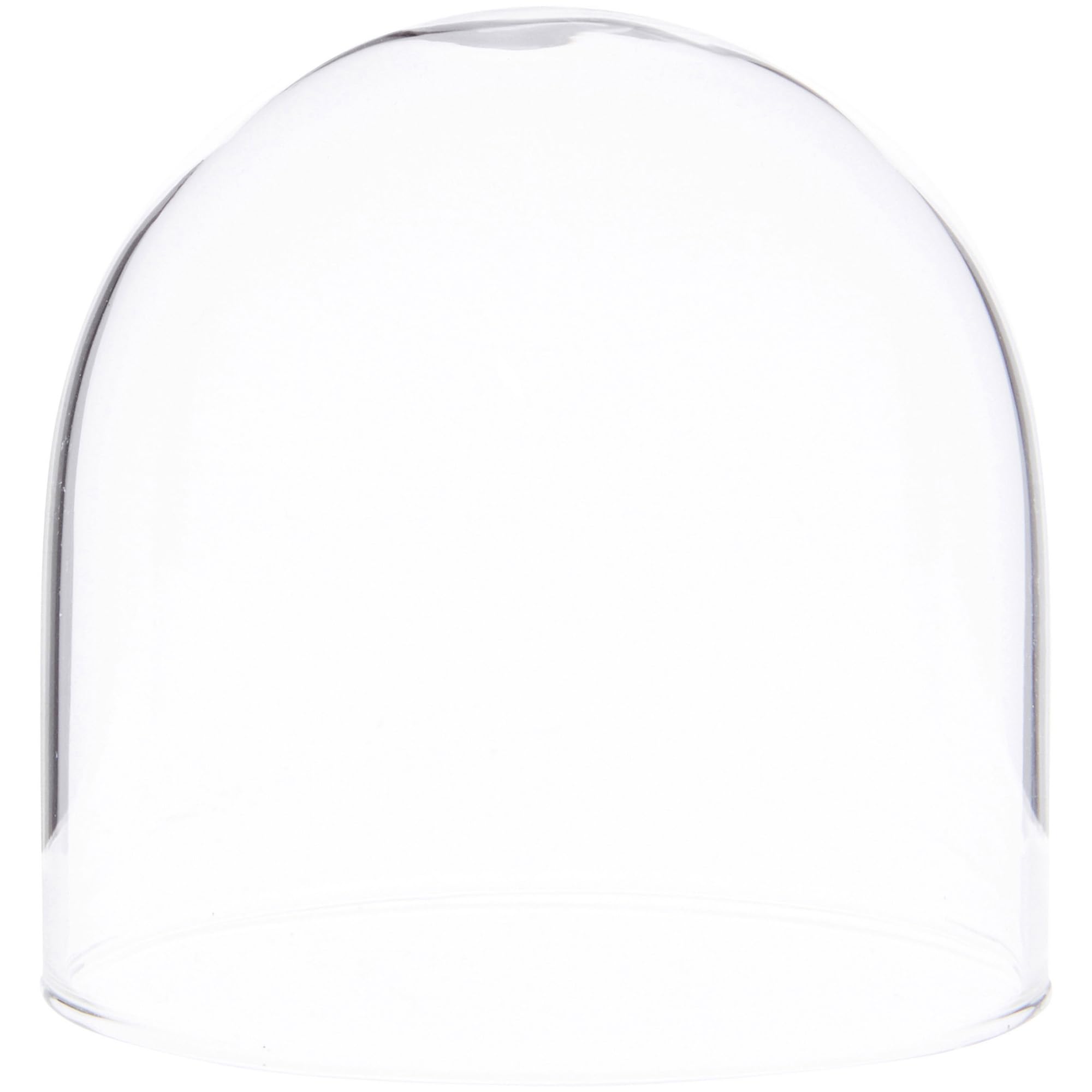 Cloche en verre miniature de présentation dôme transparent vide 3x3cm