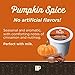Peet's Coffee, Flavored Light Roast Keurig K-Cup Pods - Pumpkin Spice 10 Count (1 Box of 10 K-Cup Pods)