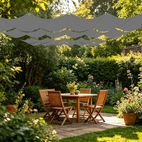 Toile d'ombrage anti-UV et imperméable rétractable 1x1.6m