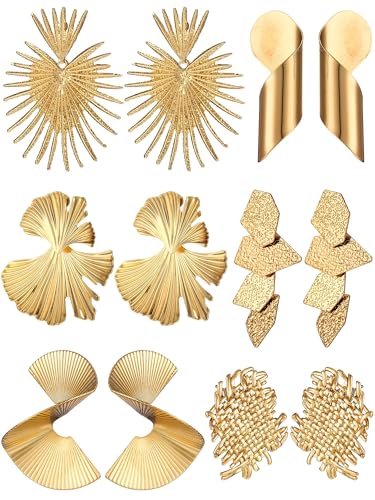 Boucle d'oreille femme, Boucles d'oreilles femme or, Boucles d'Oreilles Pendantes Fantaisie, Boucle d'oreille or, Boucle d oreille pendante, Bijoux Cadeau pour...