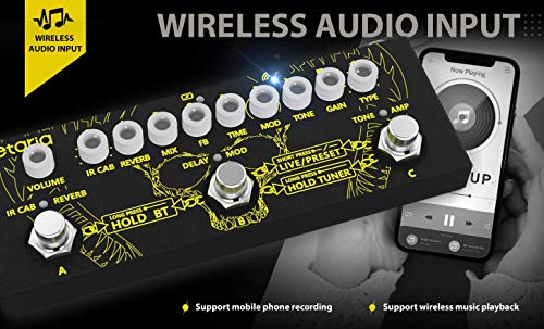 Getaria Gitaar Multi-effecten-pedaal elektrische gitaar gecombineerd effecten-pedaal met vervorming overdrive stemloze… - Image 6