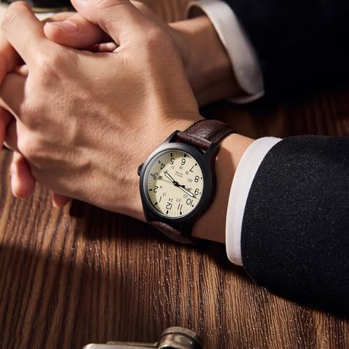 Image of Getalia Italian leather Watch Band Tuscany Natural Vegetable-Tanned Full Grain Genuine Leather, Skin-Safe, Quick Release Replacement Watch Straps for Men and Women Thick and Soft (Coffee Width-20mm)