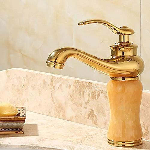 Robinet de lavabo de salle de bain en laiton pour une routine matinale sereine