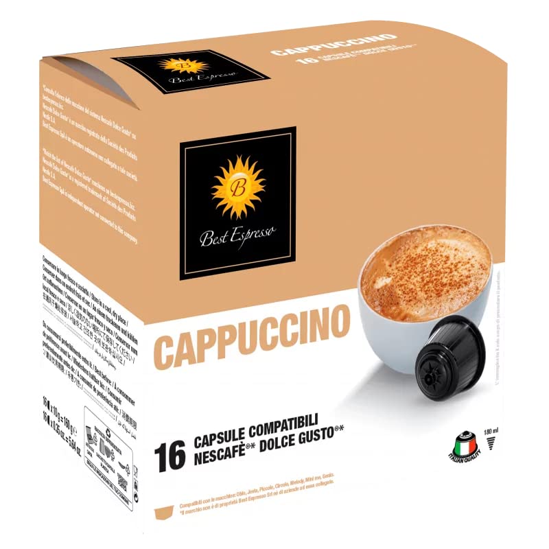 Capsules Cappuccino Dolce Gusto x48 pour une pause douceur sans effort