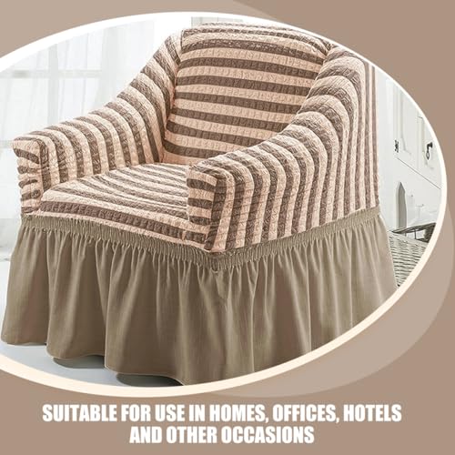 Housse fauteuil inclinable extensible protection salon design - 5