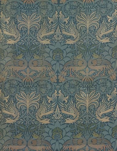 Peacock and Dragon Toile William Morris Décoration Chambre 60x90cm