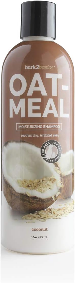 Bark Basics Oatmeal Dog Shampoo, 16 oz Natural Jamaica Ubuy