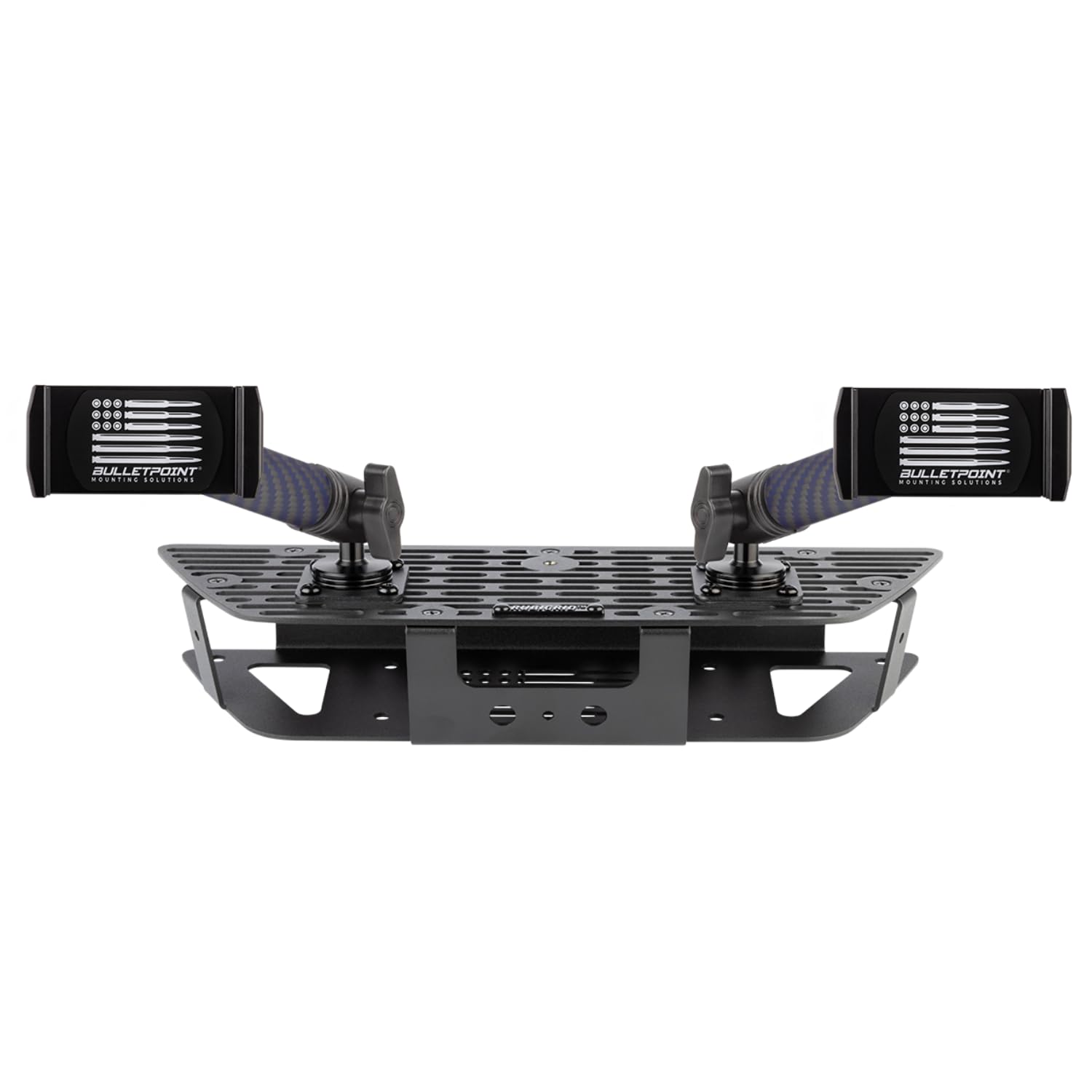 Bulletpoint RubiGrid Dash Mount Platform 2 Phone Holders Bundle Compatible with 2019 Chevrolet Silverado GMC Sierra Multi-Device Mount