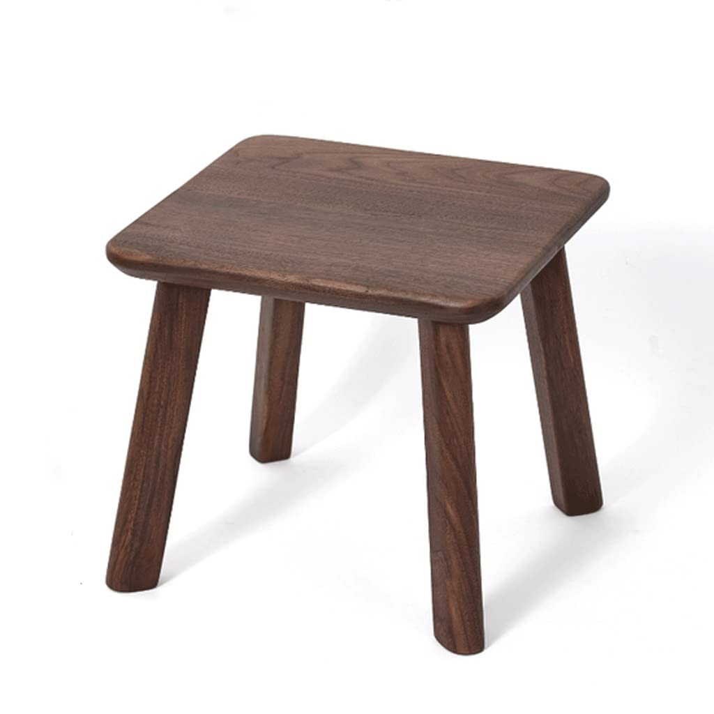 Tabouret en bois massif pour la maison et le salon - Taille D
