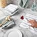 KitchenAid Albany Dishcloth 8 Pack Set, Matte Grey/White, 12