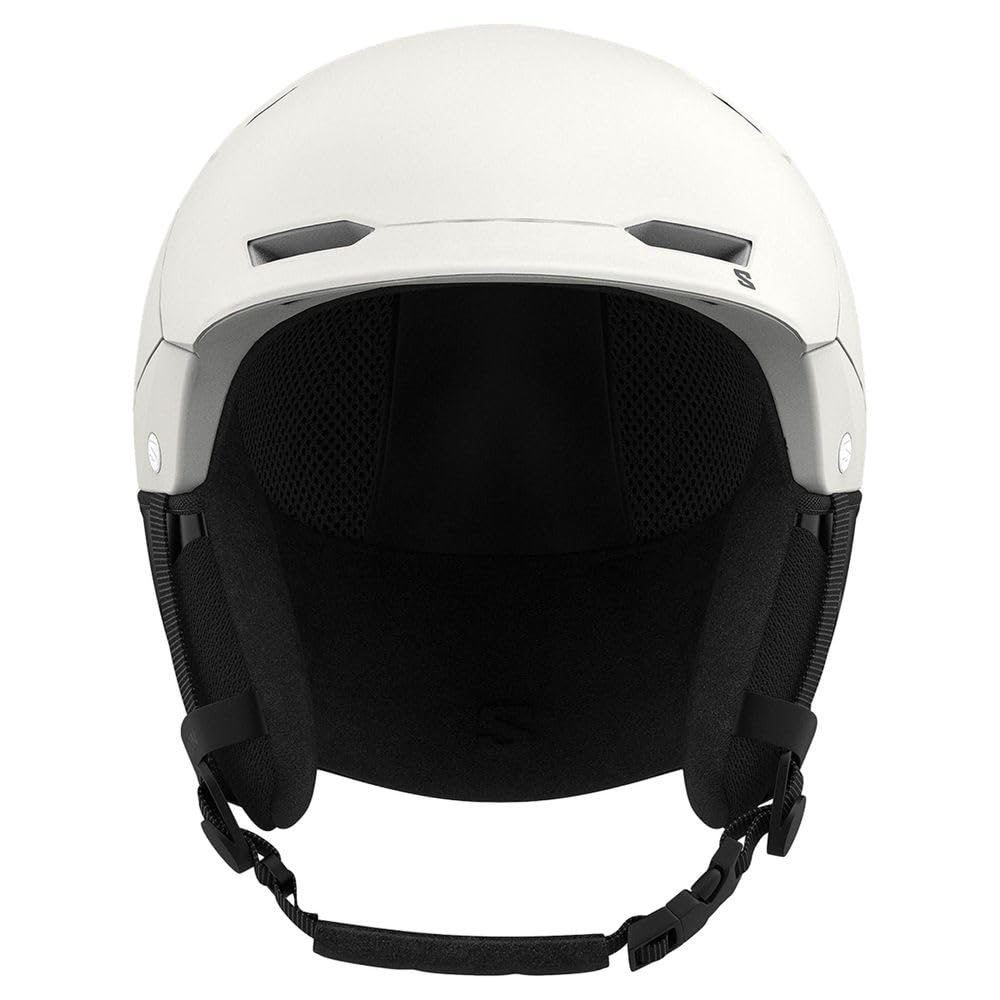 Salomon HUSK PRO MIPS Helmet, Unisex Ski and Snowboard Helmet for Trail Running, Mountain Safety, Outdoor Sports, White, M