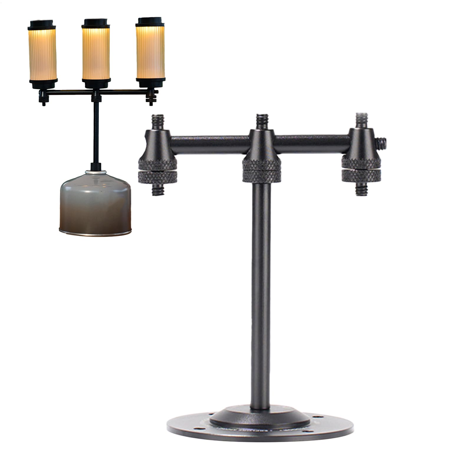Support de lanterne de camping : fini les lampes instables sur votre table de jardin