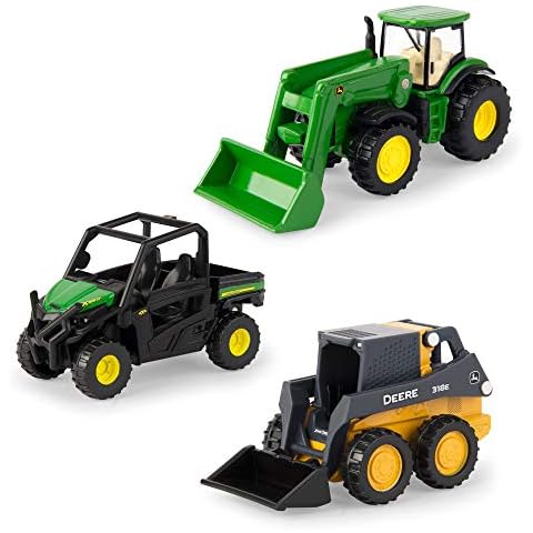 ERTL 3" Iron 3 Pack of John Deere Die-Cast Replicas Cover