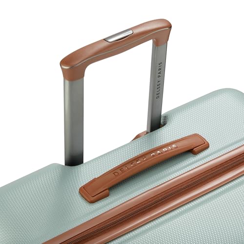 Image of DELSEY PARIS Juliette 75.5 cms Large Check-in ABS /Polycarbonate Hard Sided 8 Wheels Spinner Suitcase /Trolley Bag for Travel with TSA Lock- Sage Green