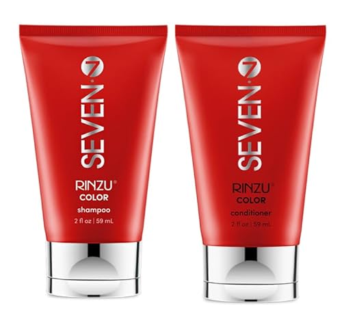 SEVEN Haircare Rinzu COLOR Shampoo + Conditioner Travel Bundle