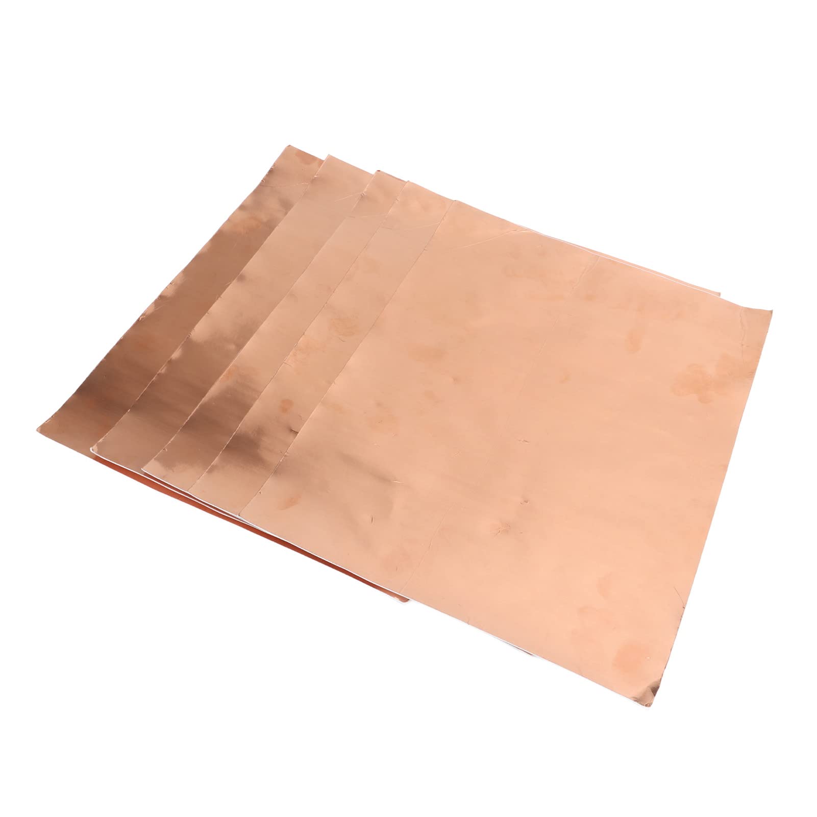 Copper Foil Sheet, Electromagnetic Isolation 5Pcs Conductive Shielding Copper Foil Practical for Computer Monitor