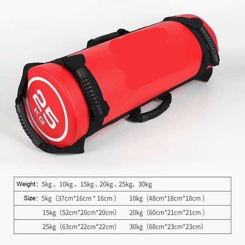 Sandbag 5kg/10kg/20kg/25kg/30kg Sacchi di Sabbia Fitness Sollevamento Pesi Bulgara Vuoto Alimentazione for la Palestra Casa Body Building Allenamento