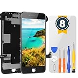 Compatibilidad de pantalla: este conjunto de pantalla solo funciona en un iPhone 8 (4.7 pulgadas). Puedes buscar tu modelo de teléfono en Google para asegurarte de que tu teléfono es iPhone 8 o no. Por favor, reconoce tu modelo de iPhone antes de comprar.
