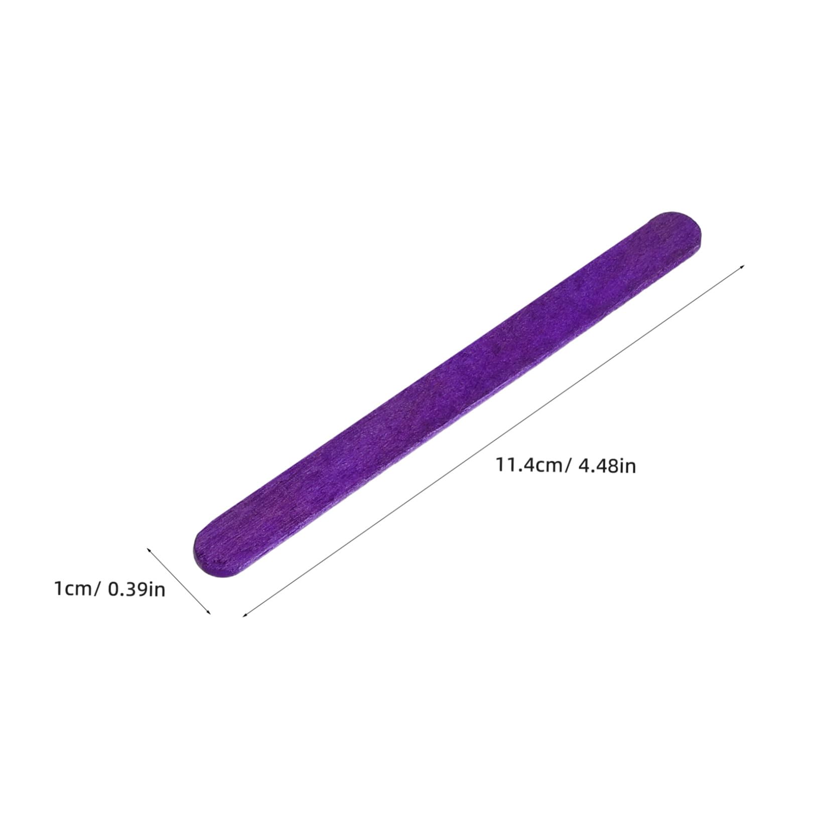 Homoyoyo 500 Palitos de Madera para Manualidades, Palitos de Helado Artesanales Seguros para Niños, Varillas para Actividades Creativas y Fiestas de Postres