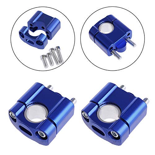 Maso - Rehausseur de guidon de moto universel - Bleu, 22 mm/28 mm - Image 3