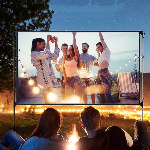 Pantalla de Proyección plegable 250in 16:9 para Exterior miniatura 2