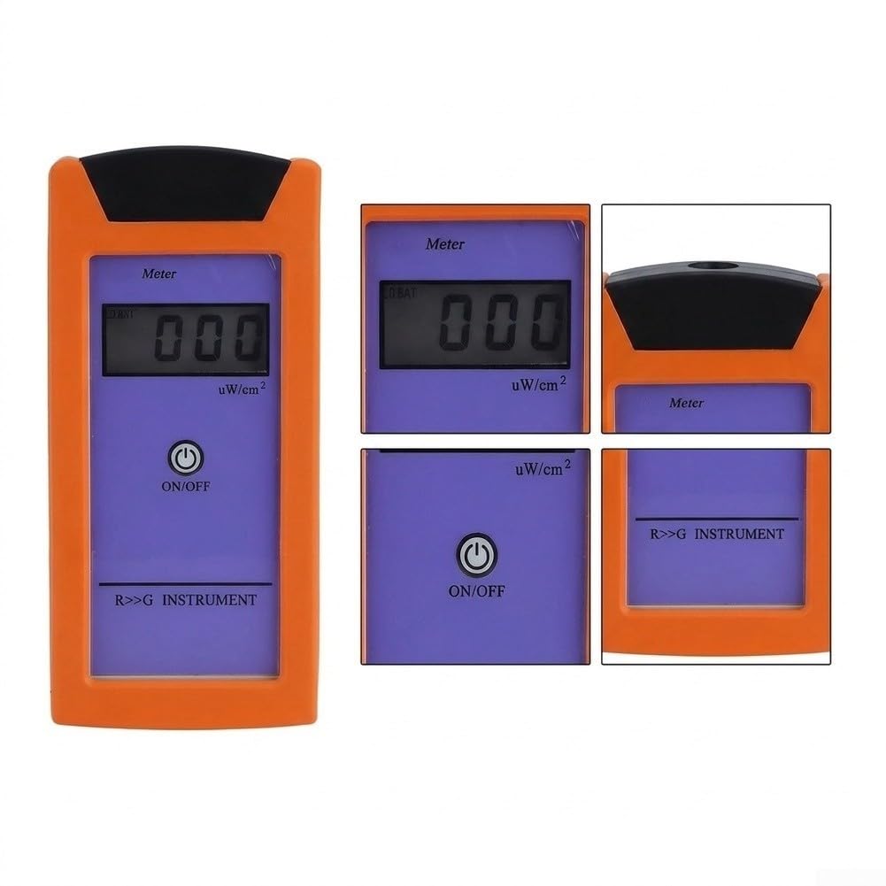 Medidor de radiación UVB para reptiles 0-1999μW/cm² Precisión