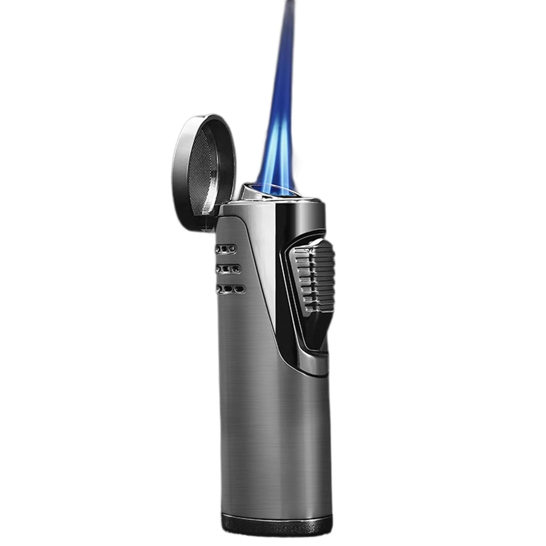 Encendedor de antorcha recargable para camping y uso exterior resistente al viento