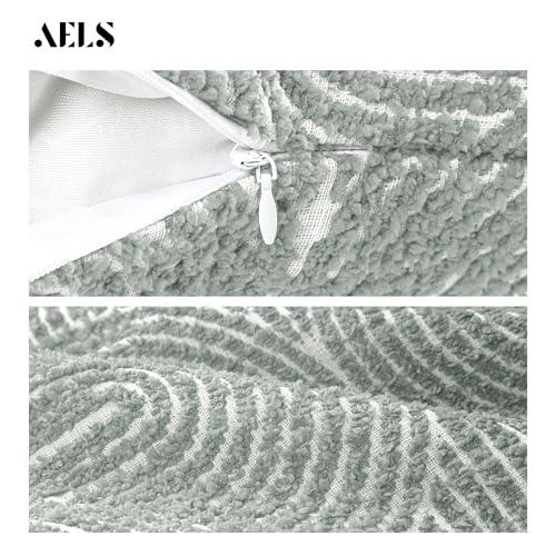 Housse de coussin tissée haut de gamme au design géométrique rustique - 5