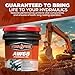 STARFIRE AW68 Hydraulic Oil – 5 Gallon Pail – Premium Anti-Wear Formula for Industrial and Mobile Equipment – Anti-Foam, Rust and Oxidation Protection – ISO 68 Hydraulic Fluid