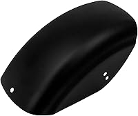 Vista 8 de HDBUBALUS Guardabarros trasero para motocicleta de 7 pulgadas, guardabarros plano corto compatible con Harley Sportster Iron 883 1200 72 negro