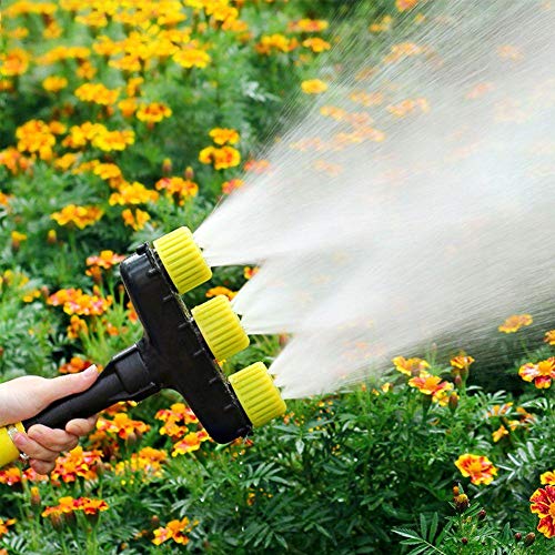 LOVFASH Agriculture Atomizer Nozzles Garden Watering Irrigation Shower Atomization Irrigation Tool can Adjust The Size of The Water (3 nozzles)