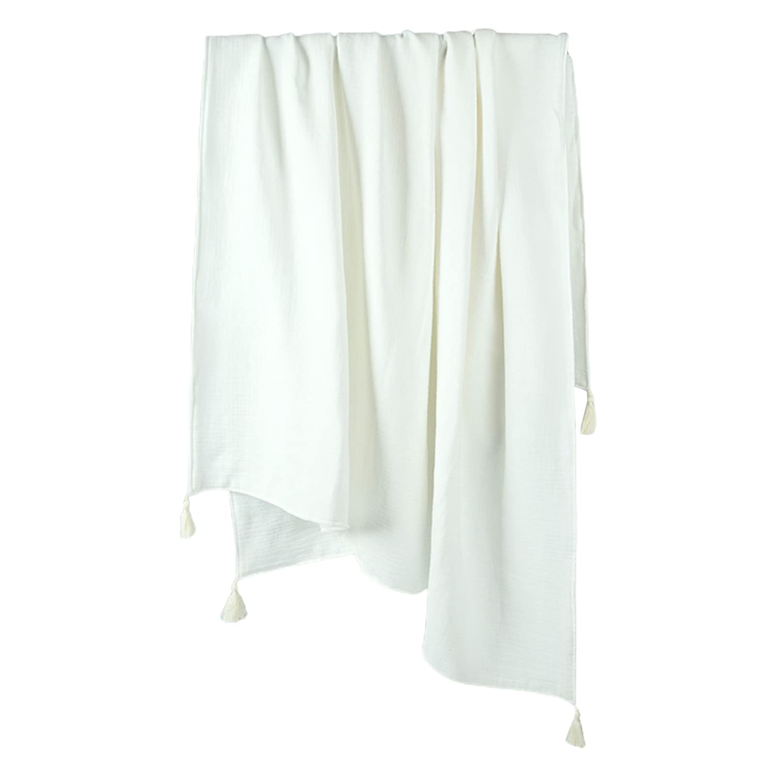 120x150cm Bambino Ricezione Coperta Morbido Cotone 4 Strati Mussola Garza di Cotone Solido Sacchetto Neonati Asciugamano Da Bagno Copertura Coperta Per Neonati Neonati