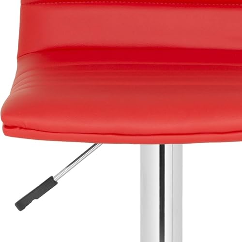 Miniatura 4 de Safavieh Home Collection Arissa - Taburete de bar giratorio ajustable de 23.8 a 29.9 pulgadas, color negro