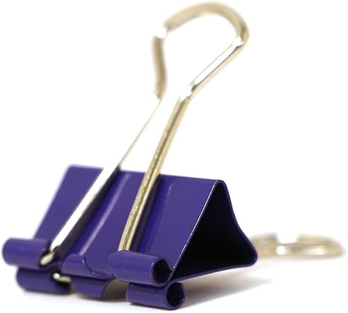 Vista 101 de Broches aprietapapeles JAM Paper®, Rojo