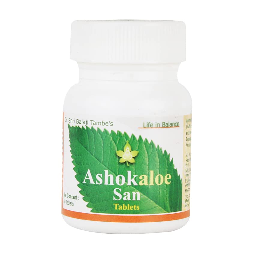 Santulan Ayurveda, Ashokaloe San Tablet-60Tabs Each, (Pack Of 2), Enriched With Ashok And Aloe For Womens (B09515GSJQ) Amazon Price History, Amazon Price Tracker