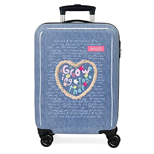 Enso Girl's Cabin Suitcase, Blue
