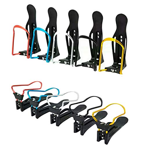 Garrafa de água suporte ajustável Alloy Bicicleta Água Cup gaiola Bracket Ushake bicicleta Titular D