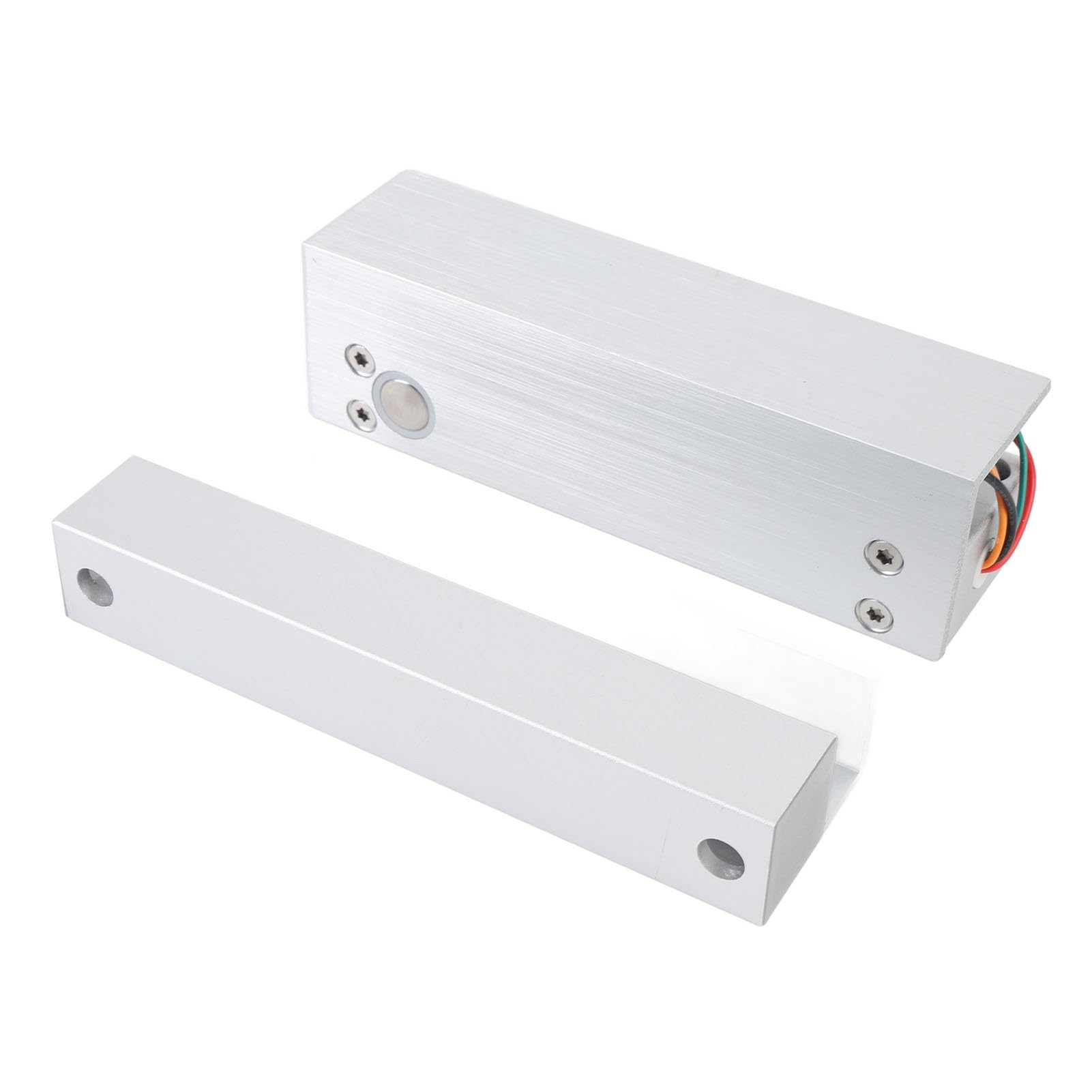 Fafeicy Serrure à Pêne Dormant électrique, Gâche de Porte électrique en Alliage d'aluminium en Acier Inoxydable DC 12 V Ouvert à Gauche, Loquet Robuste à Retard Réglable pour Portes en Verre, Bois