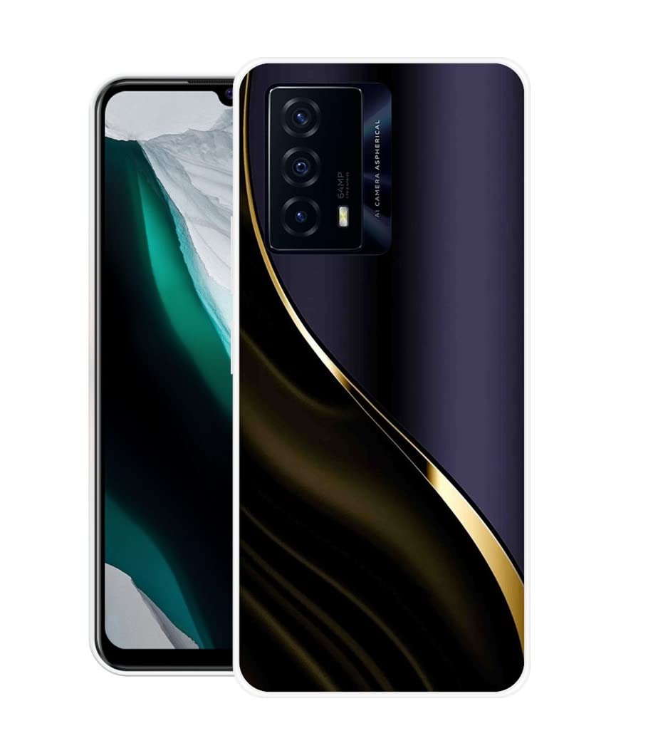 Looy Back Cover for IQOO Z5 5G Mobile Phone (Golden Line) (B0BXB7L26P) Amazon Price History, Amazon Price Tracker