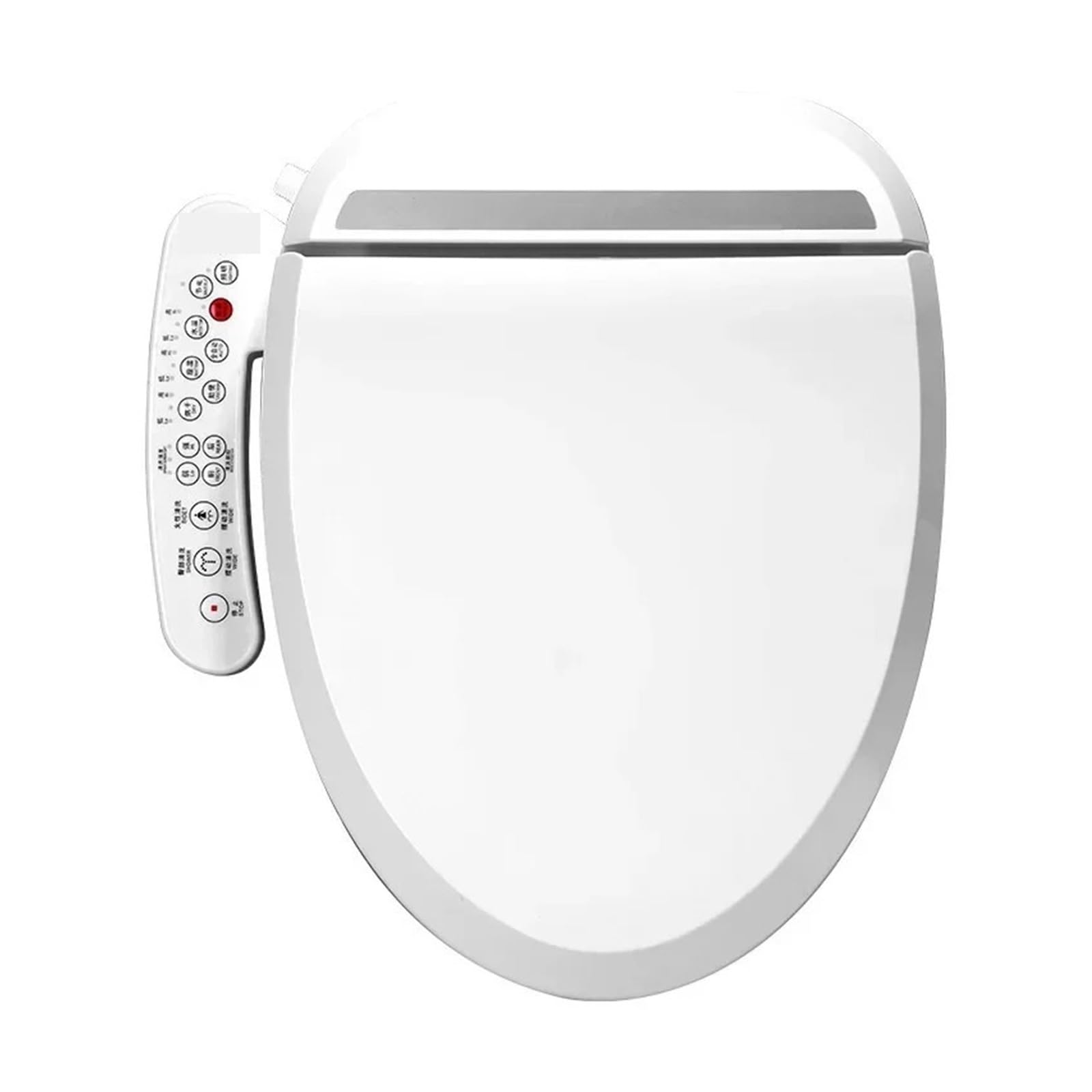 Toaleta Inteligentny Podgrzewany Bidet Nakładka Na Deskę Sedesową Z Suszarką Ciepłe Powietrze Temperatura Wody Regulowana Dla Inteligentnej Domowej Toalety Łazienkowej Solidna I Wygodna