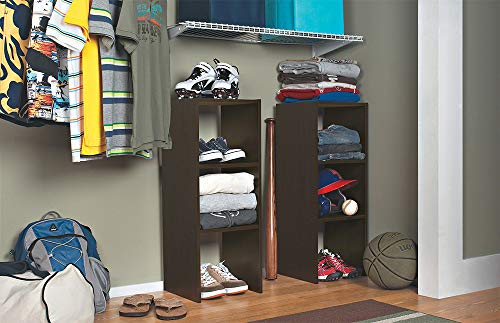 ClosetMaid #8956 Stackable 31in. Vertical Organizer, Espresso by ClosetMaid - Image 2