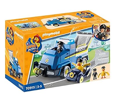 PLAYMOBIL 70915 Duck on Call Vehículo de Emergencia de la Policía, con luz y Sonido, Juguetes para niños a Partir de 3 años, Multicolor | Ya disponible en tu tienda friki favorita! En mundofriki.es!