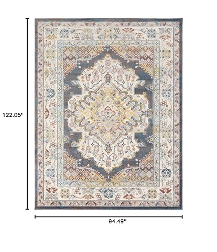 Tapete BoutiqueRugs Medallion Tradicional 8x10 miniatura 3
