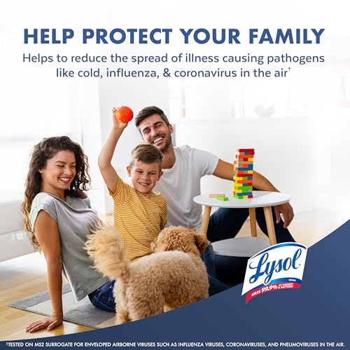Image of Lysol Air Sanitizer Spray with Bacterial Odor Eliminator for Home & Office, Sanitizing Air Spray, Air Freshener Alternative, White Linen Scent, 10 oz (Pack of 3)